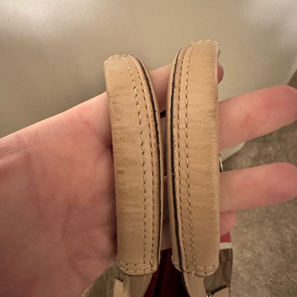 Coach Brown and Pink Signature Shoulder Bag - Picture 11 of 11